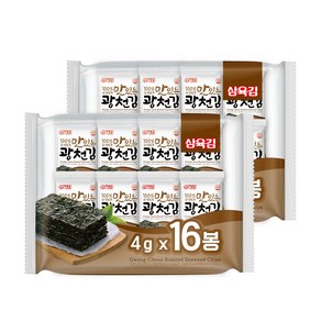 삼육김 광천김 16p