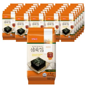 [삼육수산]재래식탁용김, 15g, 30개