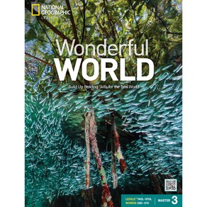 Wondeful WORLD MASTER 3 SB with App QR:Student Book with App QR Wokbook, A List