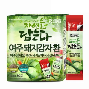 여주 돼지감자환 30p, 1개, 90g