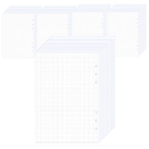 워너디스 6공 기본 리필 속지 내지 모눈 그리드 3mm 5p, 20매