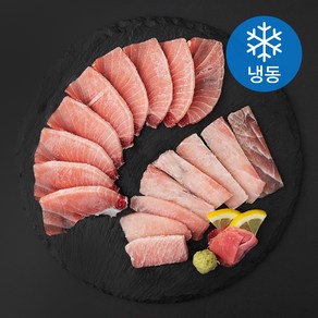 또또마켓 눈다랑어 뱃살 슬라이스 (냉동), 200g, 1개