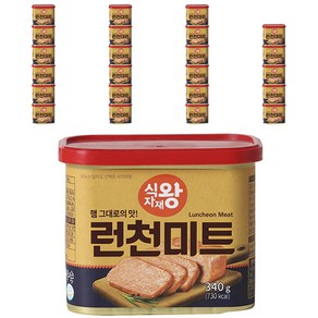 식자재왕 런천미트 햄, 340g, 24개