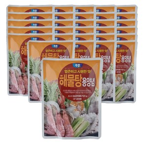 푸른식품 해물탕용 양념, 120g, 40개