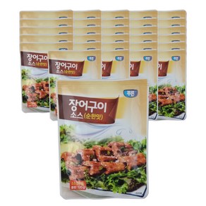 푸른식품 장어구이 소스 순한맛, 40개, 120g