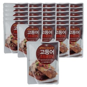 푸른식품 고등어조림용 양념, 120g, 40개