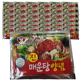 진조미 진 매운탕양념 11호, 100개, 60g