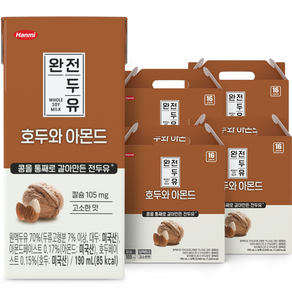 전두유 완전두유 호두와 아몬드향, 190ml, 64개