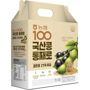 농협 100 국산콩 통째로 검은콩 17곡 두유, 16개, 190ml