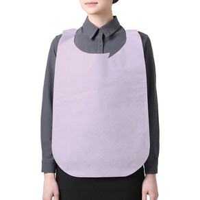 웰프런 일회용 부직포 위생 앞치마, 핑크, 100개