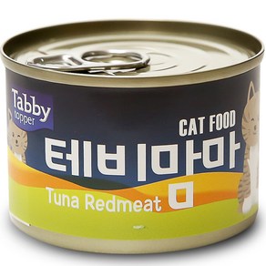 테비토퍼 테비맘마 고양이 캔, 참치, 160g, 24개