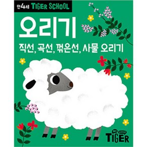 Tiger School 만4세 오리기:직선 곡선 꺾은선 사물 오리기