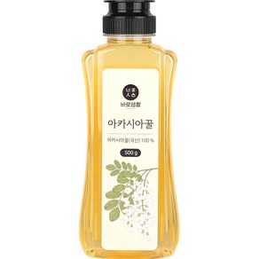 바로생활 아카시아꿀, 1개, 500g