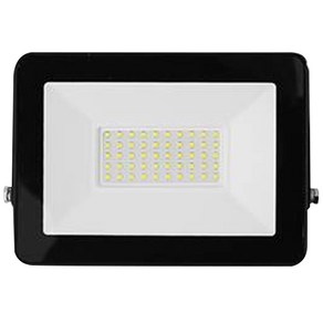 시그마엘이디 야외 간판조명 고정형 LED 투광기 50W 블랙 주광색, 1개