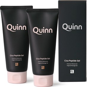Quinn 시카 펩타이드 오리지널 마사지젤 무향, 130ml, 2개