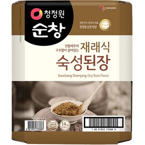 청정원 순창 재래식 숙성 된장, 1개, 14kg