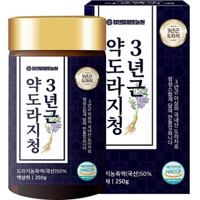 참앤들황토농원 3년근 약도라지청, 250g, 1개