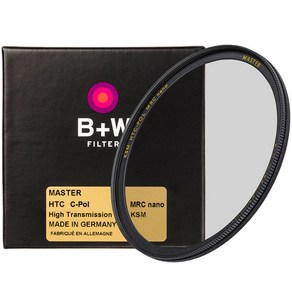 슈나이더크로이츠나흐 B+W MASTER MRC nano KASEMANN CPL 필터 43mm, 1개