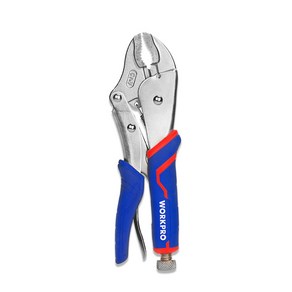 워크프로 고급형 곡선 바이스 플라이어 180mm, 1개