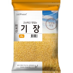 건강한밥상 고소하고 맛있는 기장, 4kg, 1개