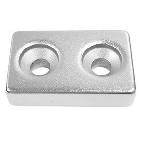 디와이엔텍 초강력 네오디움 사각 사라자석 40 x 25 x 10 mm