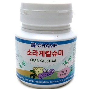 챔프 소라게 칼슈미 갑각류 사료, 80g, 1개