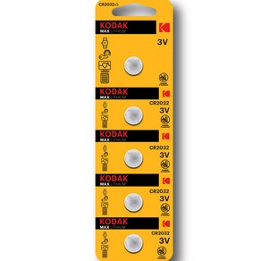 코닥 리튬 코인 건전지 MAX CR2032
