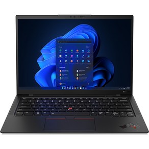 레노버 2022 씽크패드 X1 카본 14, Black, 코어i7, 512GB, 16GB, WIN10 Po, 21CB009MKR