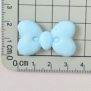 코코마트 귀여운 파스텔 리본 냉장고 꾸미기 자석 10p, 스카이, 2 x 3.4 cm