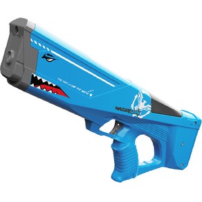 자동급수 펌프 대용량 물통 전동 워터건 THE SHARK-S, 블루, 1개