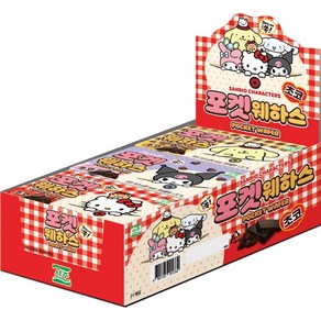 서주 포켓 웨하스 초코 21p, 348.6g, 6개