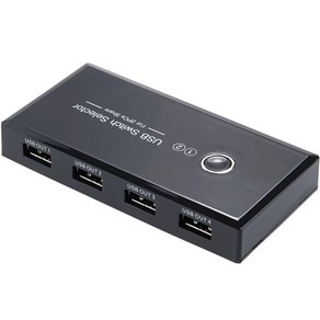 컴스 2 in 4 USB 3.0 5Gbps 스위칭허브, BD822, 1개