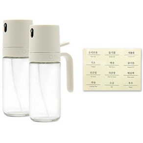 티도요 오일 스프레이 2개 + 스티커 1장, 250ml, 1세트