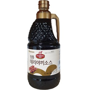 쉐프원 정통데리야끼소스 PET, 2.1kg, 1개