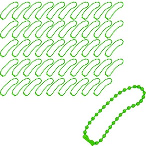 컬러 군번줄, 초록색, 50개