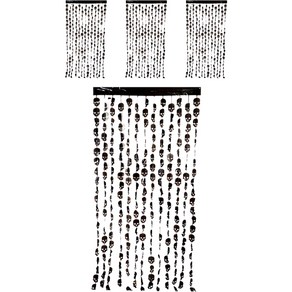 파티쇼 할로윈은박수술커튼 해골