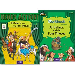 Ready Action Level 3: Ali Baba J. and the Fou Thieves SB+WB (with App), A*List