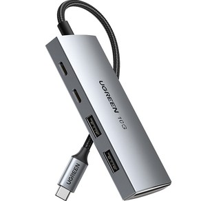 유그린 Gen2 10Gbps C타입 고속 멀티 USB3.2 허브 CM480