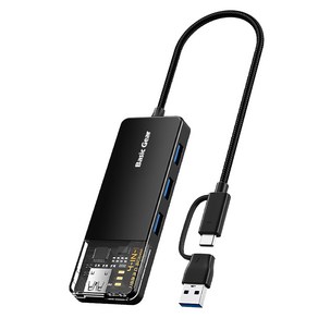 베이직기어 USB C / A타입 4포트 4in1 허브