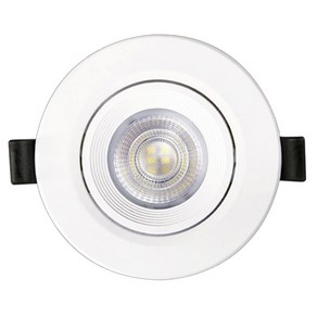 원하 DO 직회전 다운라이트 LED 5W 전구색 플리커프리