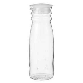 하리오 FREE POT 물병 FP-13-TW, 화이트, 1개, 1300ml