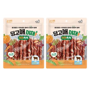 강아지 딩고애야채 마블링 딩고스틱 간식 S 24p