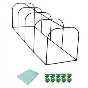 moningscent 조립식 가정용 미니온실 비닐하우스 60 x 200 x 55 cm, 1개
