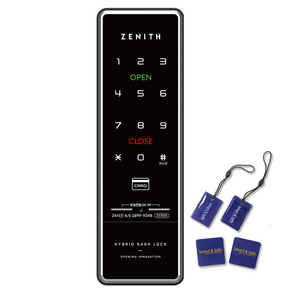 제니스 샷시 디지털 보조키 손잡이 없음 도어락보조키 손잡이 없음 도어락 ZS700S, 고객직접설치