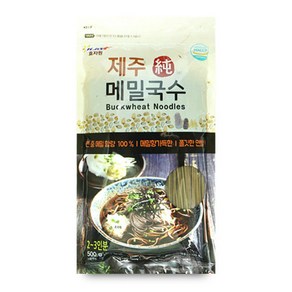 효자원 제주 순 메밀국수, 500g, 1개