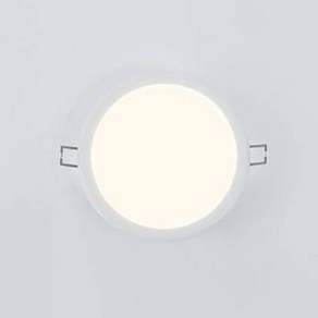 번개표 15W 주백색 LED 방습 매입형 다운라이트 172 x 35 mm, 화이트, 1개