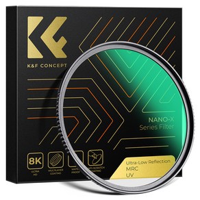 케이앤에프컨셉 NANO-X Ultra-Low Reflection 초저반사 필터 8K AGC Glass 67mm