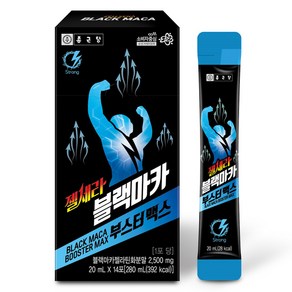 종근당 젤세라 블랙마카 부스터 맥스 14p, 1개, 280ml