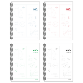 위드나 I AM 2분할 PP 수학 노트 80-0043, 랜덤발송, 4개