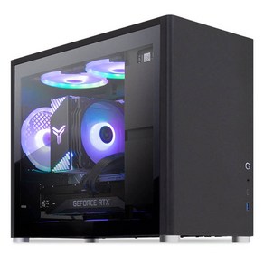 한성컴퓨터 2023 TFG MX4 라이젠5 라이젠 5000 시리즈 지포스 RTX 4060 Ti, 블랙, 16GB, 500GB, Fee DOS, TFG MX4A5646i